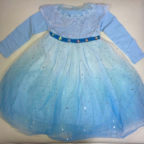 Frozen Elsa Cute Sparkly Costume Dress - Picture 5 of 9